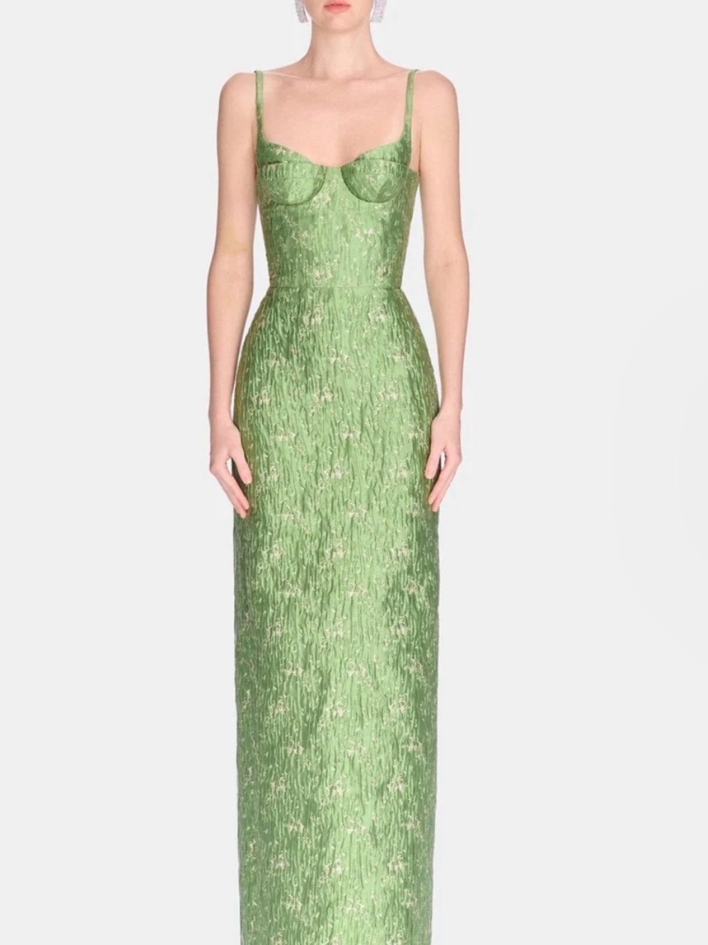NWT Montsand Brocade Maxi Dress